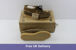 Dolfie Women's Hachiko nc 3 Shoes, Cheetah Standard, UK 4