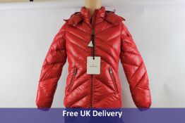 Moncler Women's Down Jacket ,Red, Size S