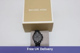 Michael Kors Black Steel 45mm Men's Chronograph Watch, M8755