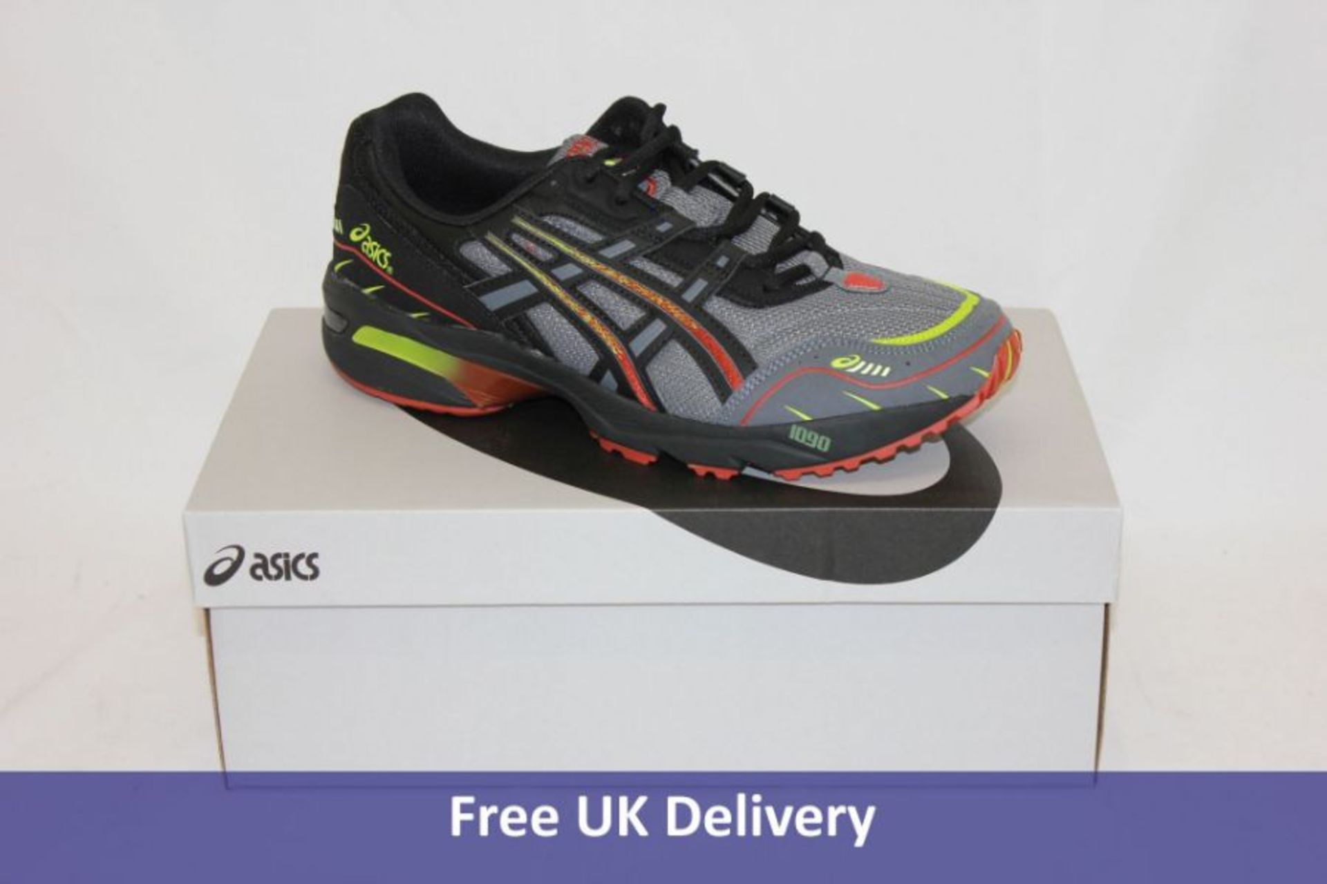 Two Asics Gel-1090 Men's Trainers, Metropolis/Black, UK 10 - Image 2 of 2