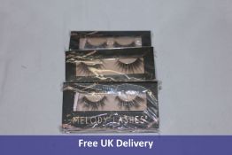 Eighteen Melody Lashes, Mixed Lot