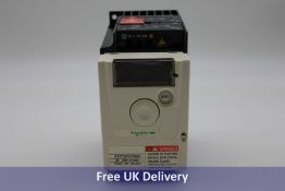 Schneider Electric ATV12 Inverter Drive, 1-Phase In, 0.5 400Hz Out, 0.18 kW, 110 V ac, 5 A, 6 A