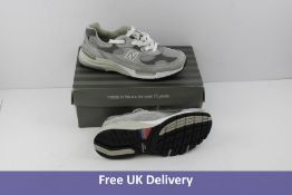 New Balance Men's Classic Trainers, Grey And White, UK 7.5