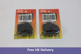 Two Alarm Brake Disc Locks for Harley Road Glide Ultra Tourtecs 110d, Black