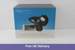 Ring Floodlight Camera, Black