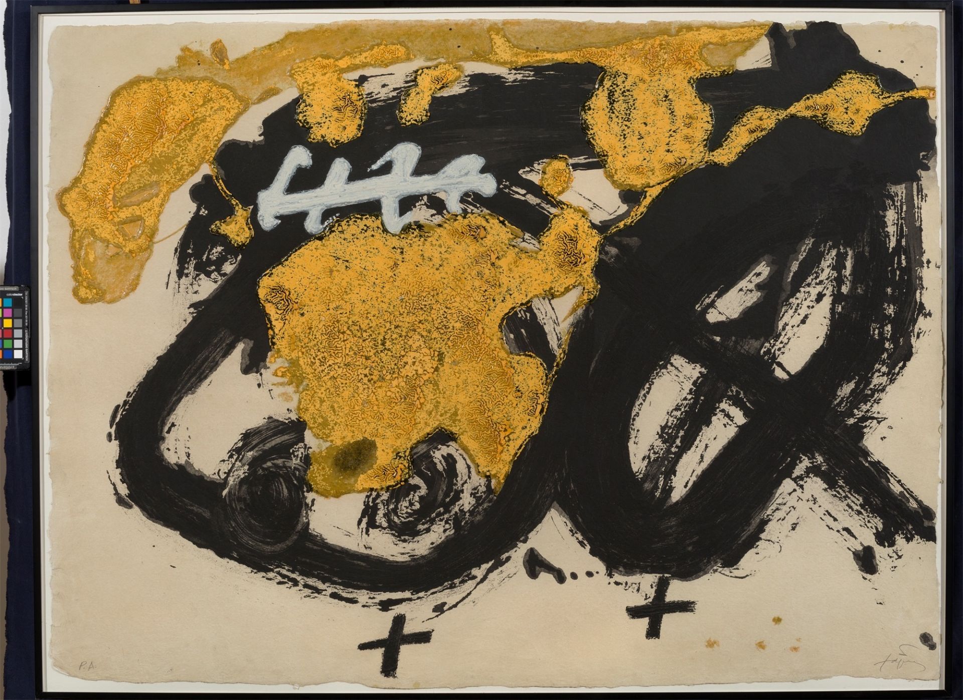 Antoni Tàpies. „Formes i vernis“. 1986 - Bild 2 aus 3