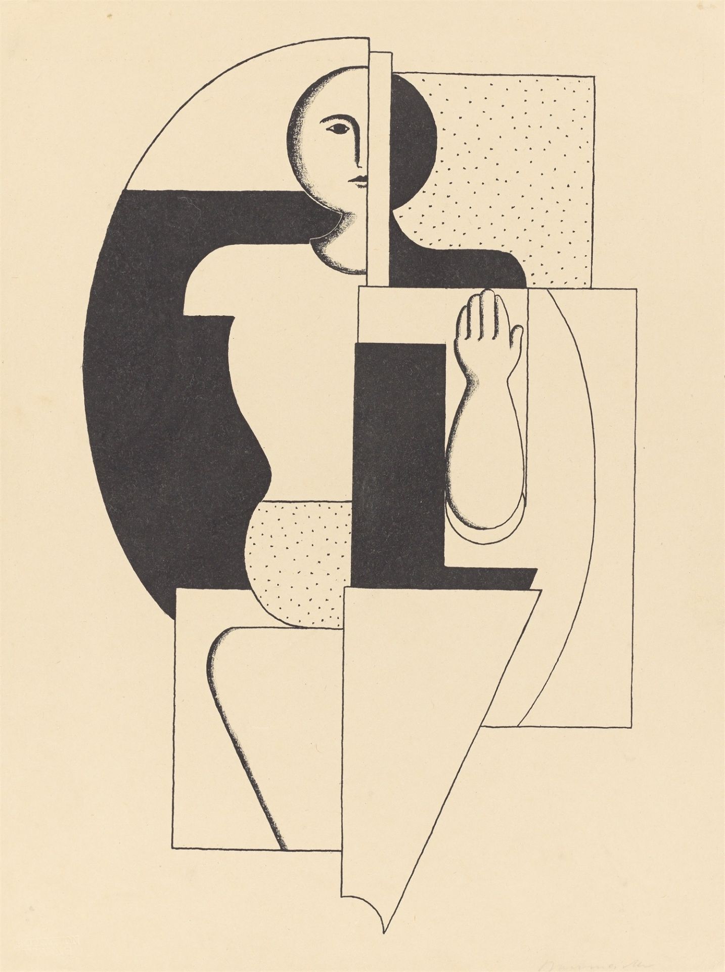 Willi Baumeister. „Apoll II“. 1922