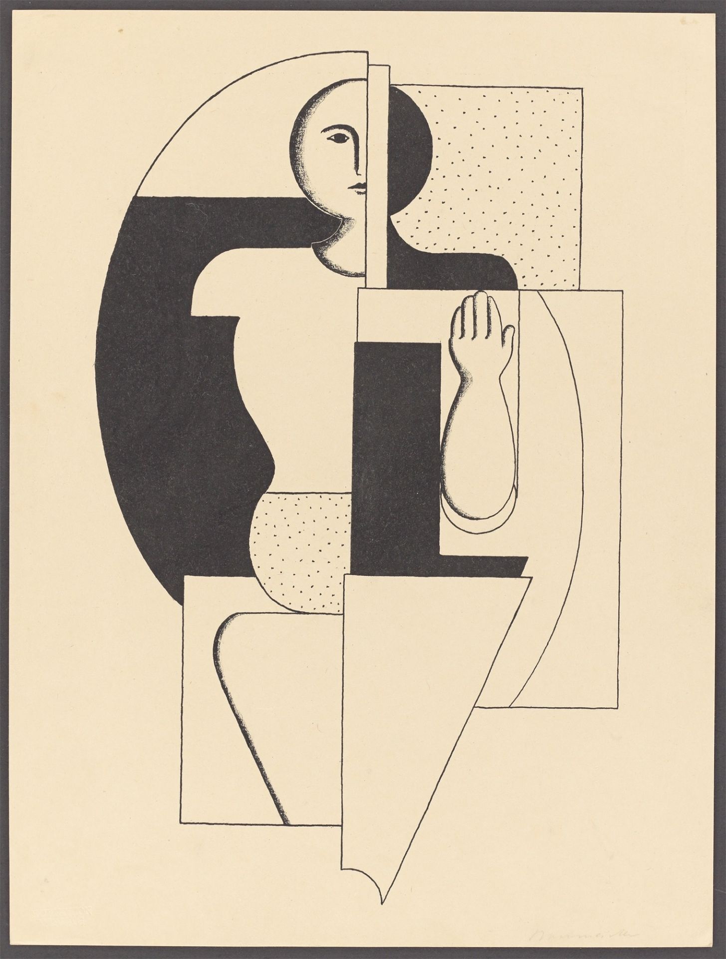 Willi Baumeister. „Apoll II“. 1922 - Bild 2 aus 3