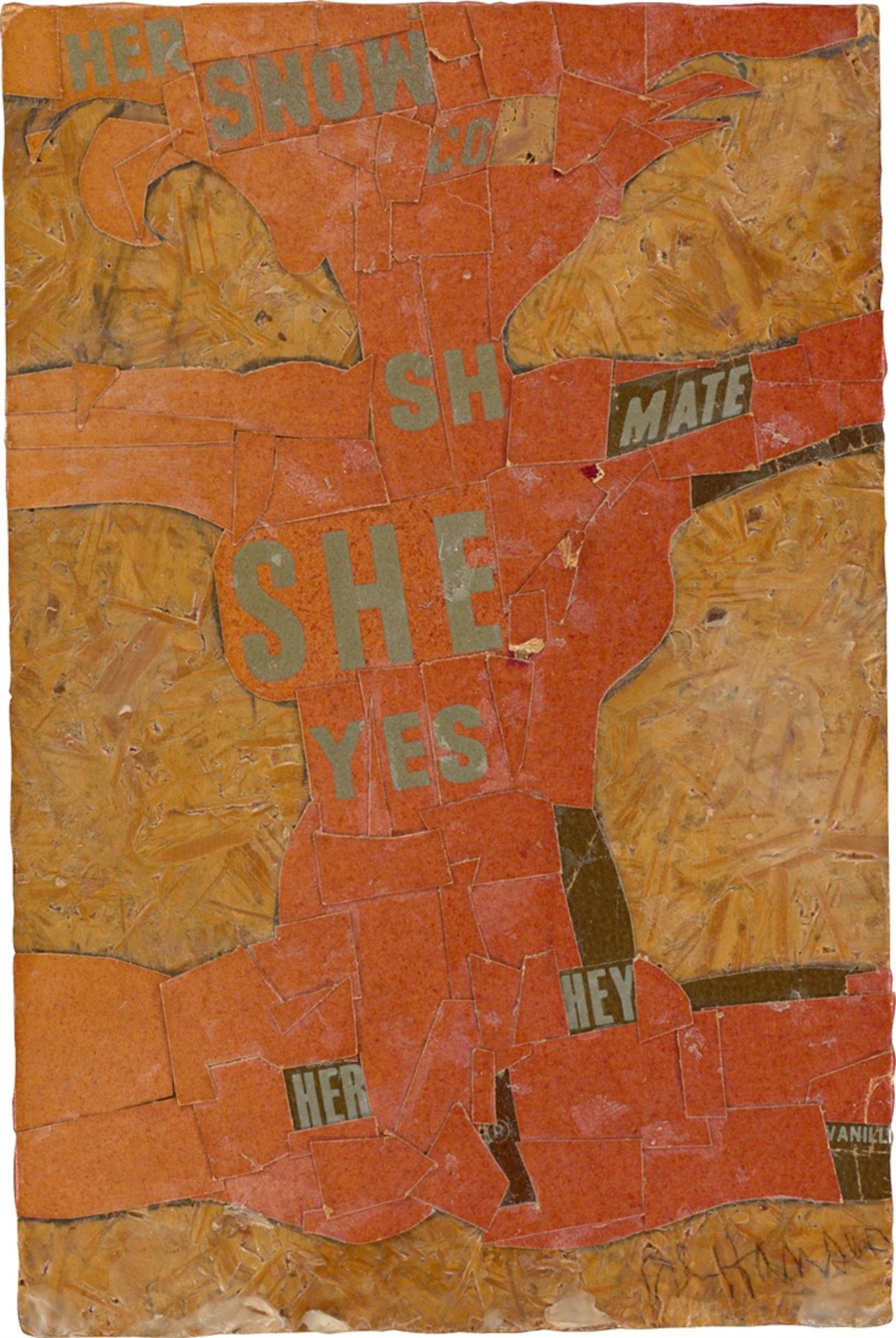 Al Hansen. „She Yes“. Ca. 1964/66