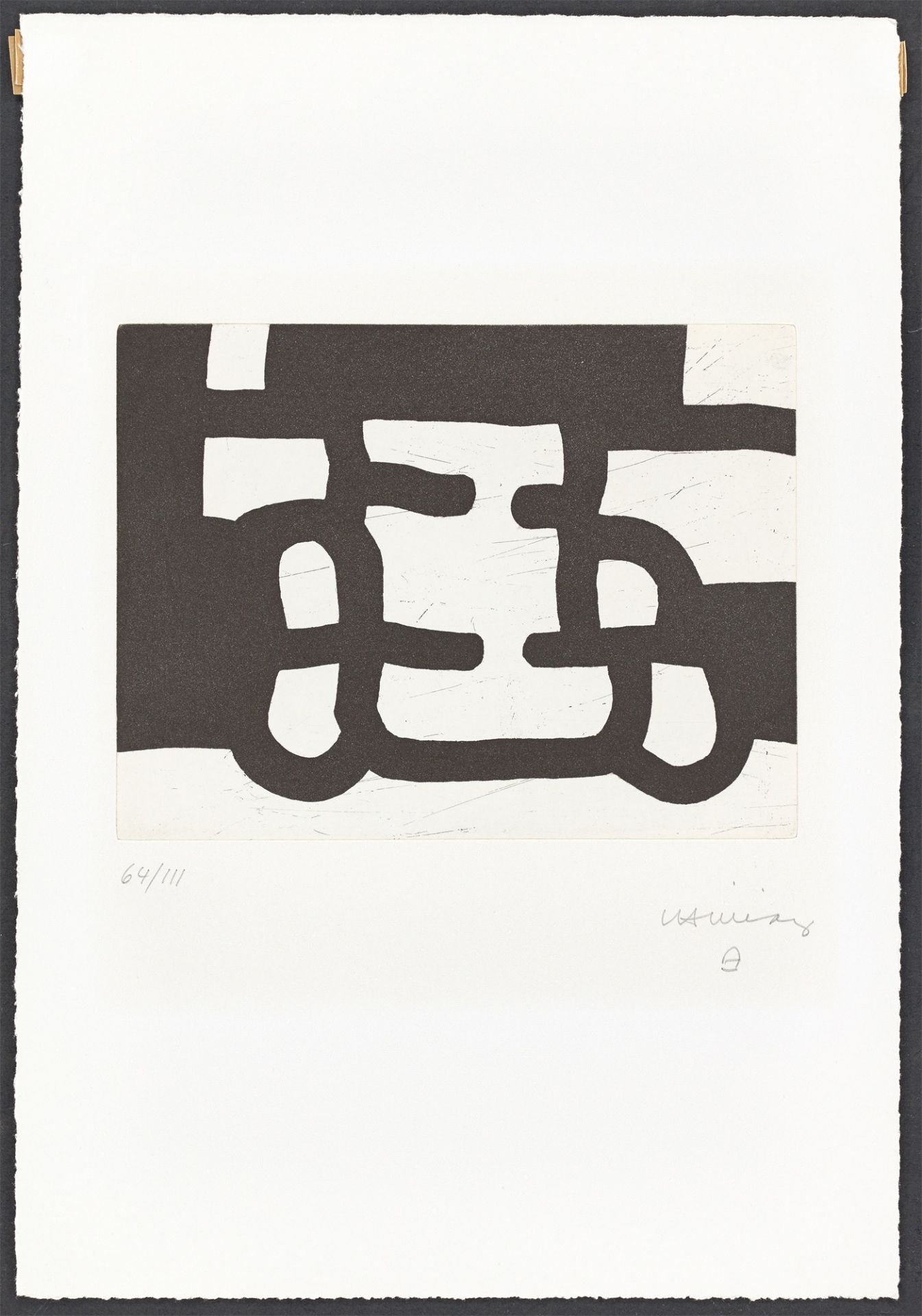 Eduardo Chillida. „Antzo III“. 1985 - Bild 2 aus 2