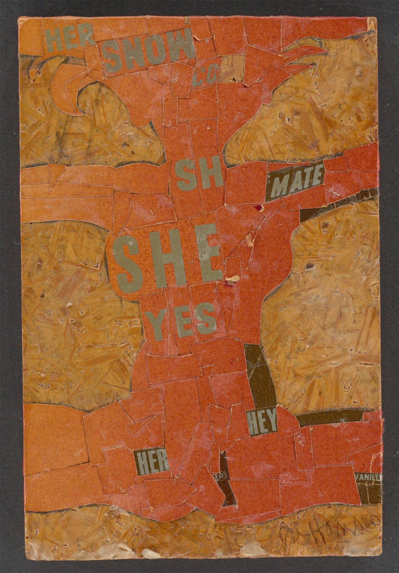 Al Hansen. „She Yes“. Ca. 1964/66 - Bild 2 aus 4