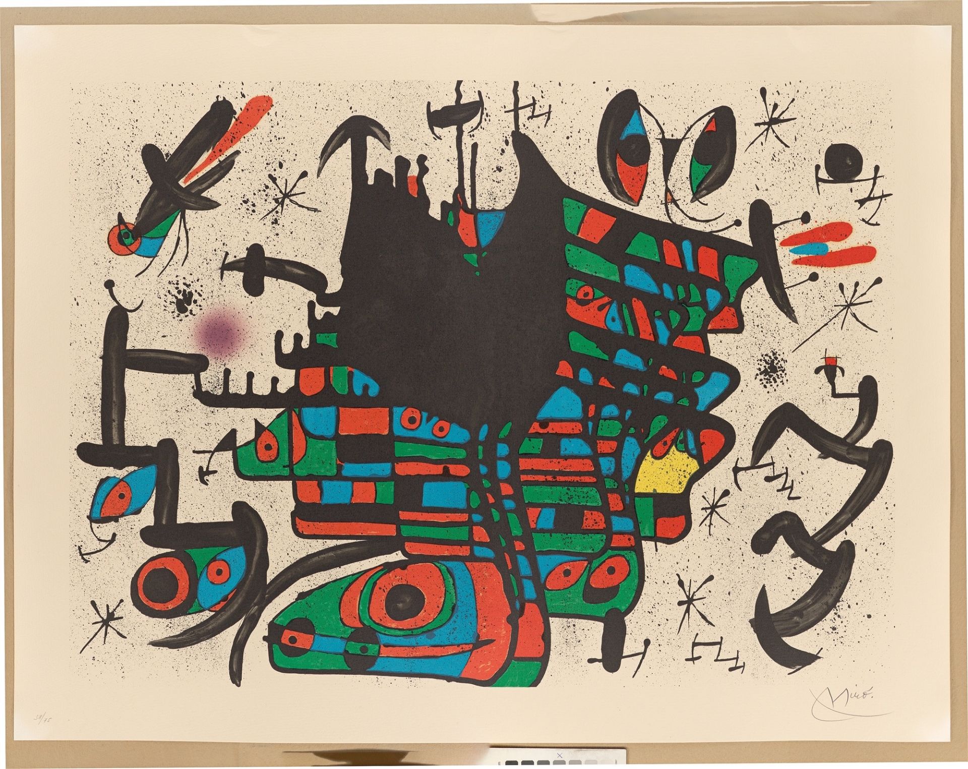 Joan Miró. Aus: „Homenatge à Joan Prats“. 1971 - Bild 2 aus 3