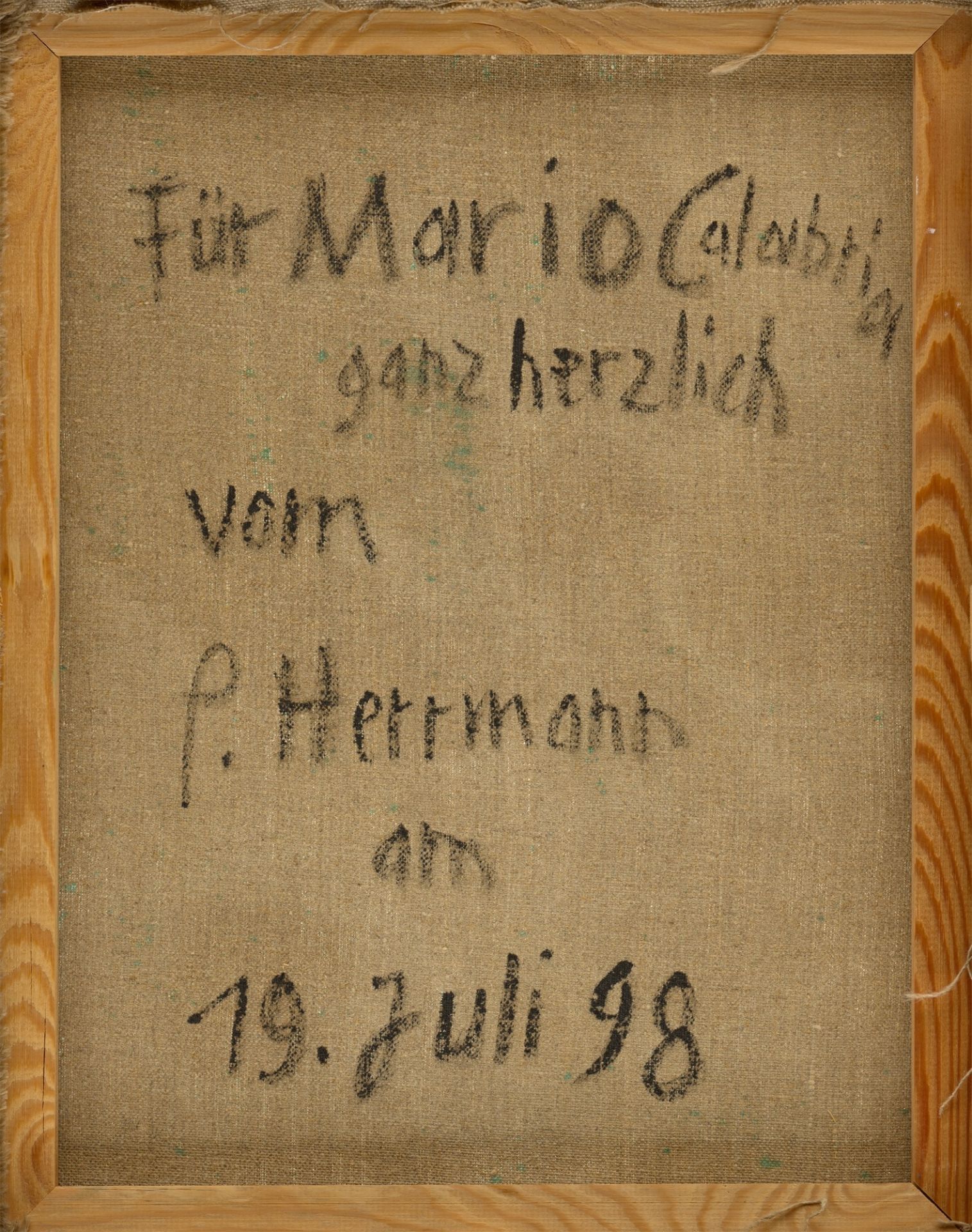 Peter Herrmann. Auf den Geschmack gekommen. 1996 - Bild 2 aus 3