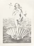 Mel Ramos. Geburt der Venus (nach Botticelli). 1975