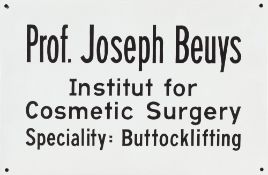Joseph Beuys. „Buttocklifting“. 1974