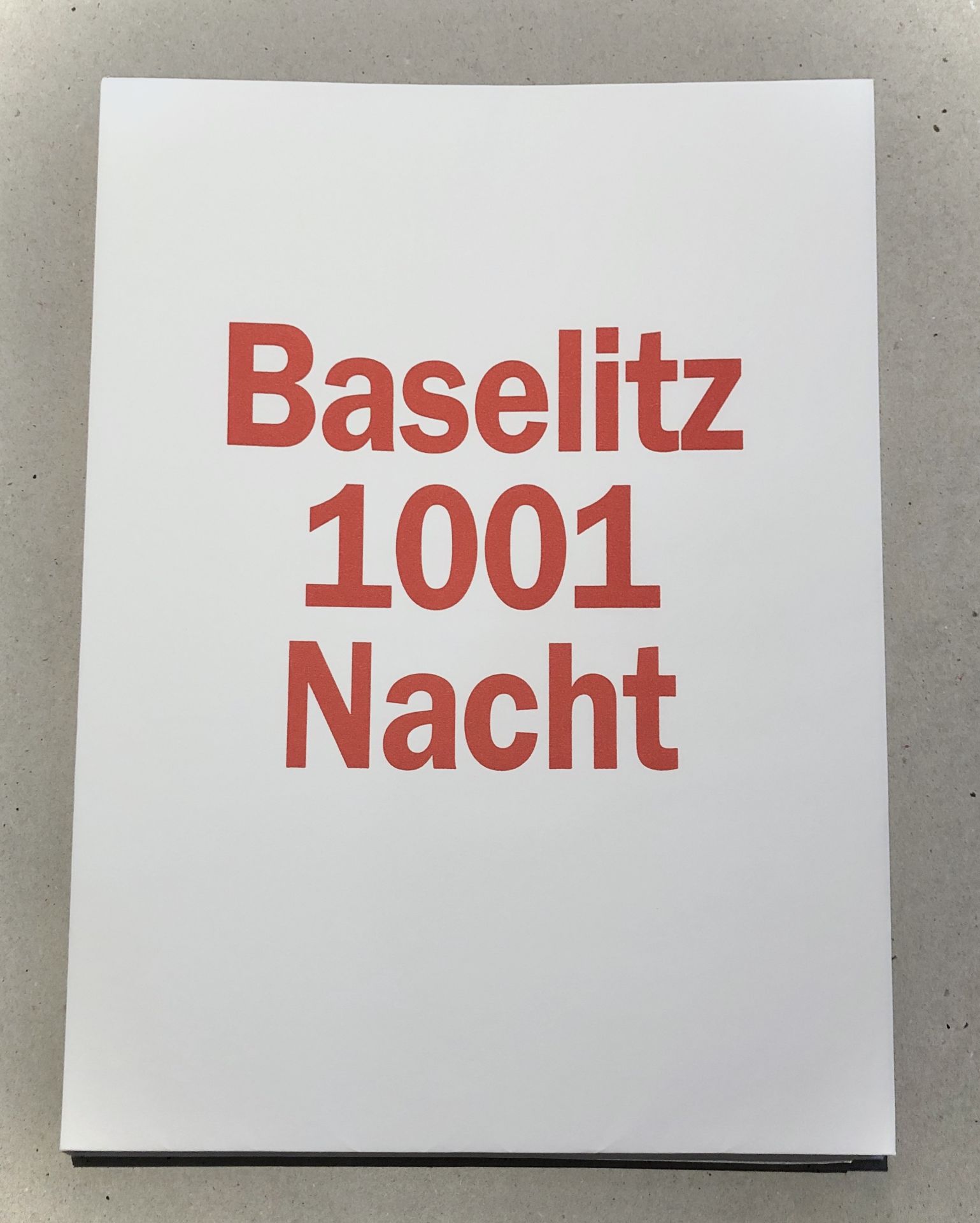 Georg Baselitz. „1001 Nacht - Die Geschichte des Lastträgers und der drei Damen“. 1995 - Bild 6 aus 6