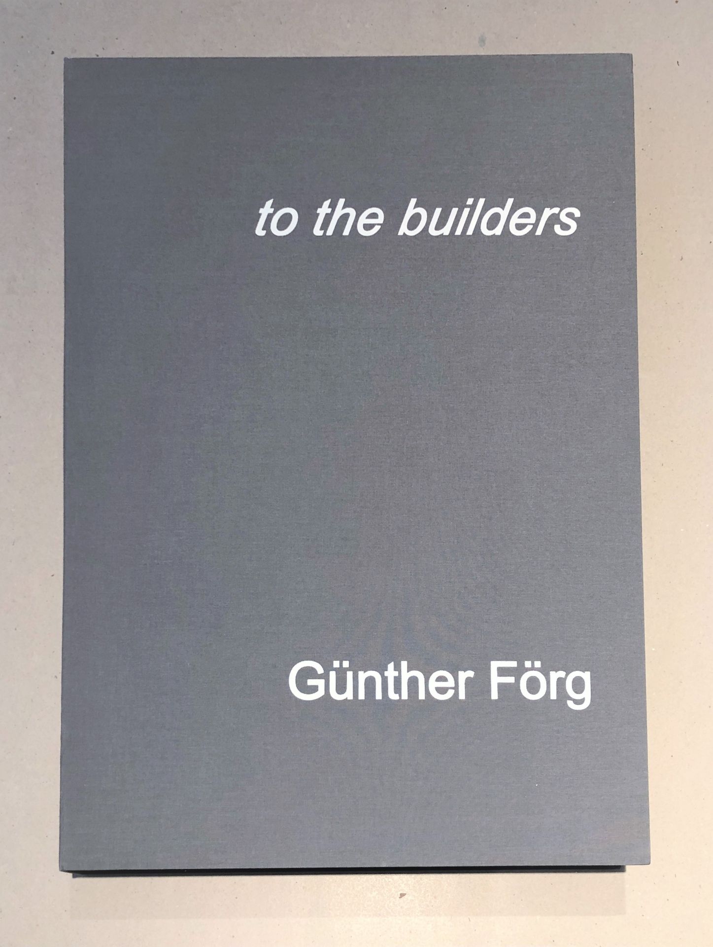 Günther Förg. „To the Builders“. 2002 - Bild 4 aus 6