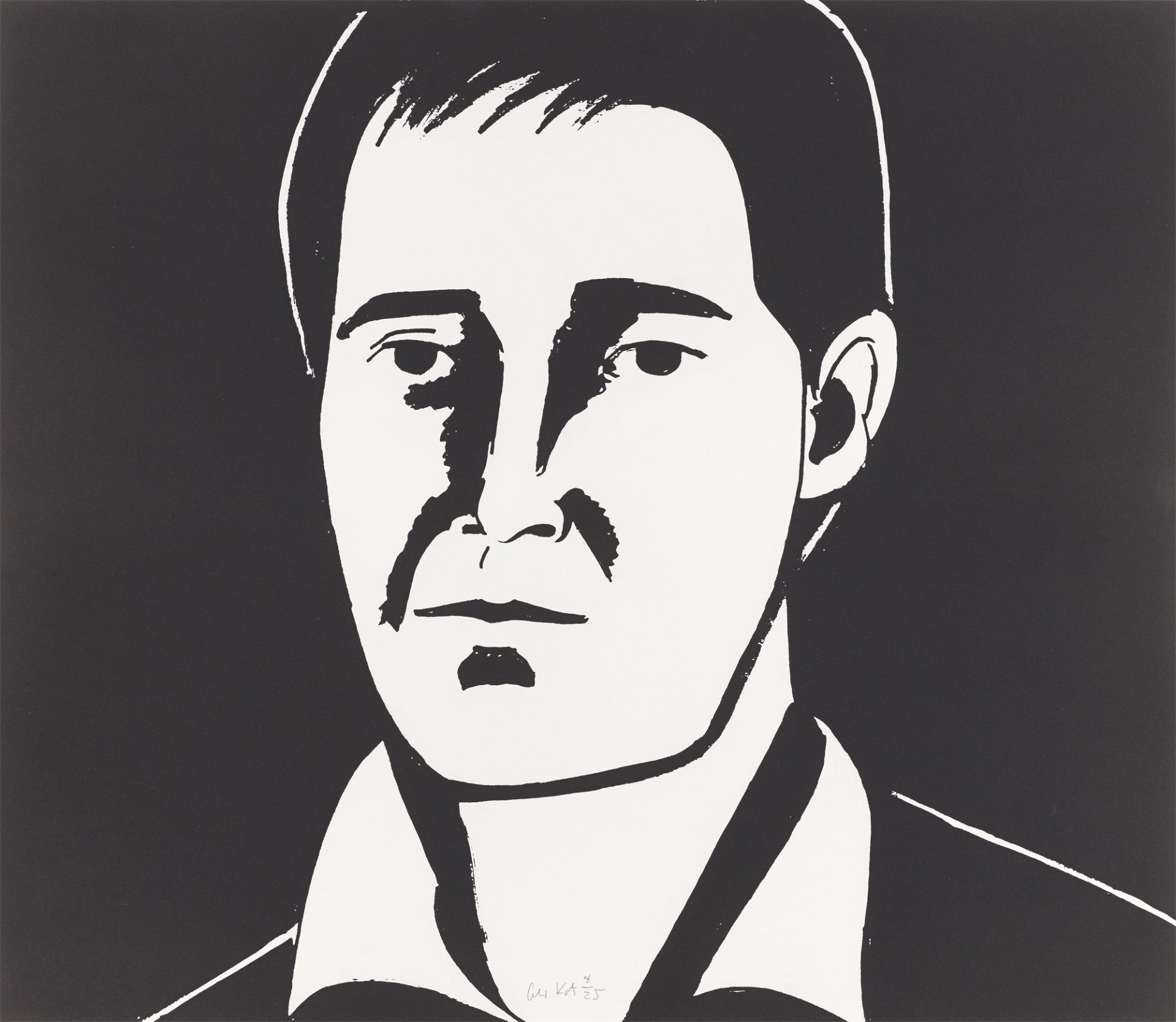 Alex Katz. „Javier“. 2013