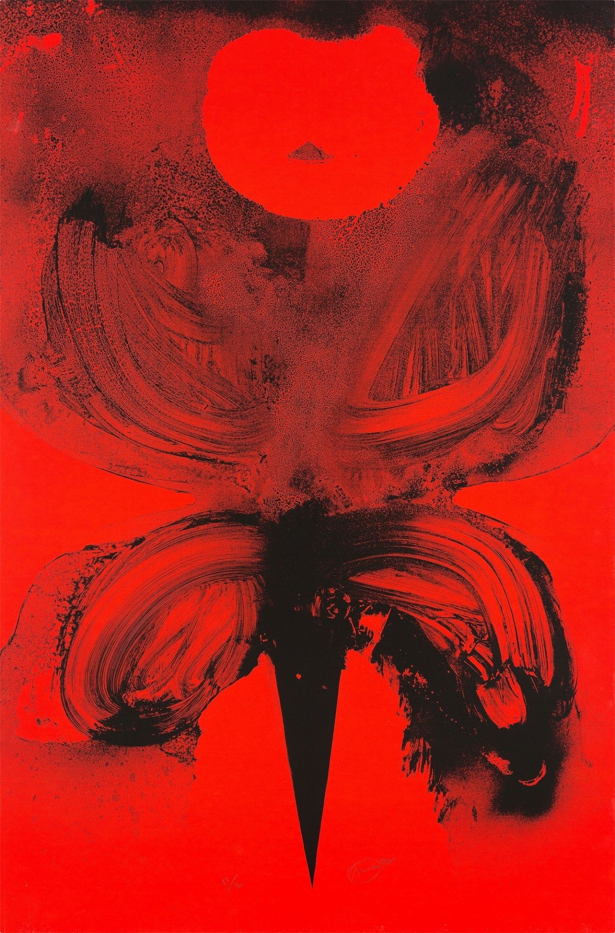 Otto Piene. Aus: „Addis Abeba“. 1972