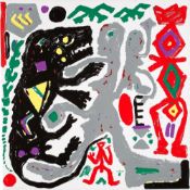 A.R. Penck. Ohne Titel.