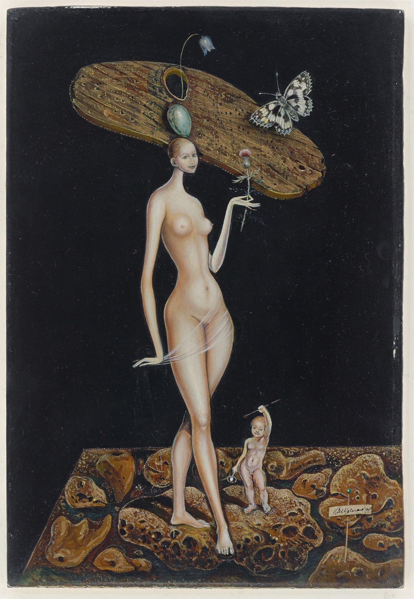 Eduard Klell. Venus mit Distel. 1978 - Bild 2 aus 4