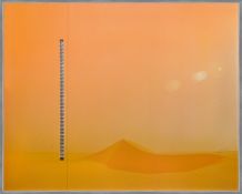 Heinz Mack. Aus: „Sahara Edition: Station 1. Die Lichtstelen“. 1971-75