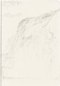 Joseph Beuys. Aus: „Zeichnungen zu Leonardo Codices Madrid“. 1973/79