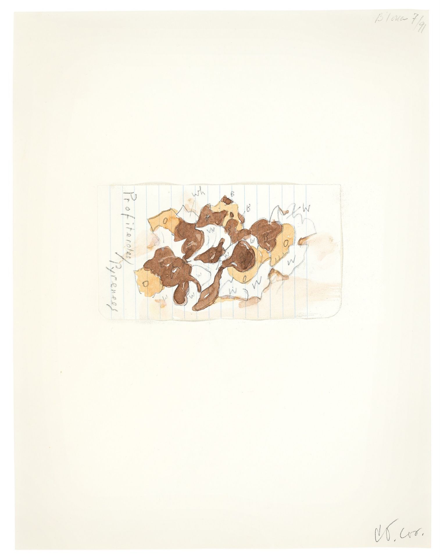 Claes Oldenburg. „Profiteroles / Pyrenees“ (Barcelona). 1991