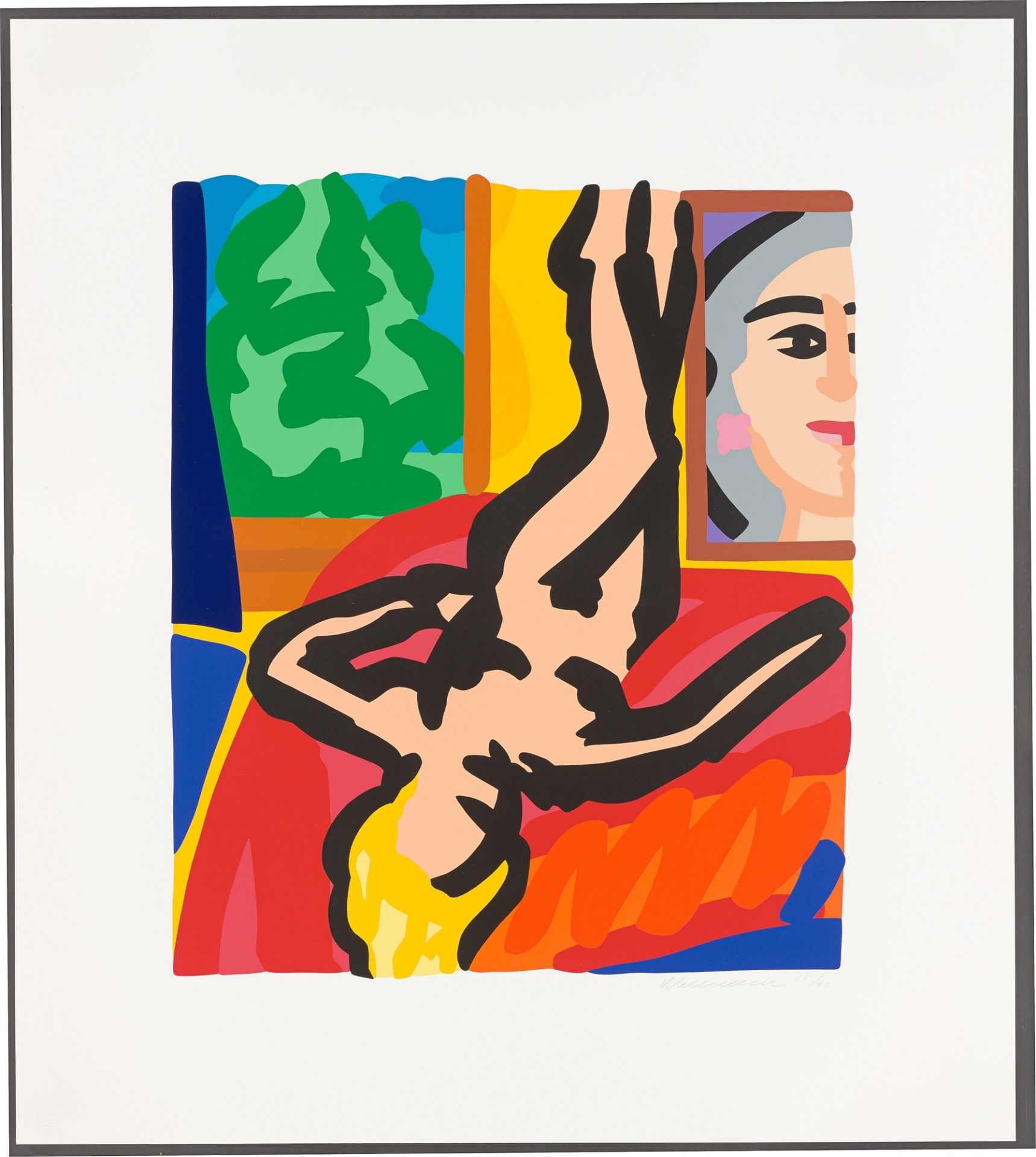 Tom Wesselmann. Nude with Picasso. 2000 - Image 2 of 3