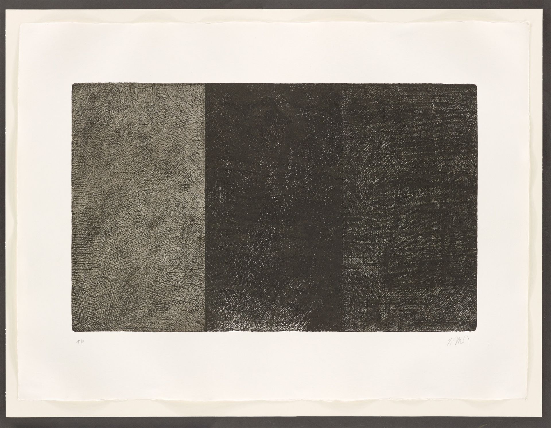 Brice Marden. Ohne Titel. 1971 - Bild 2 aus 3