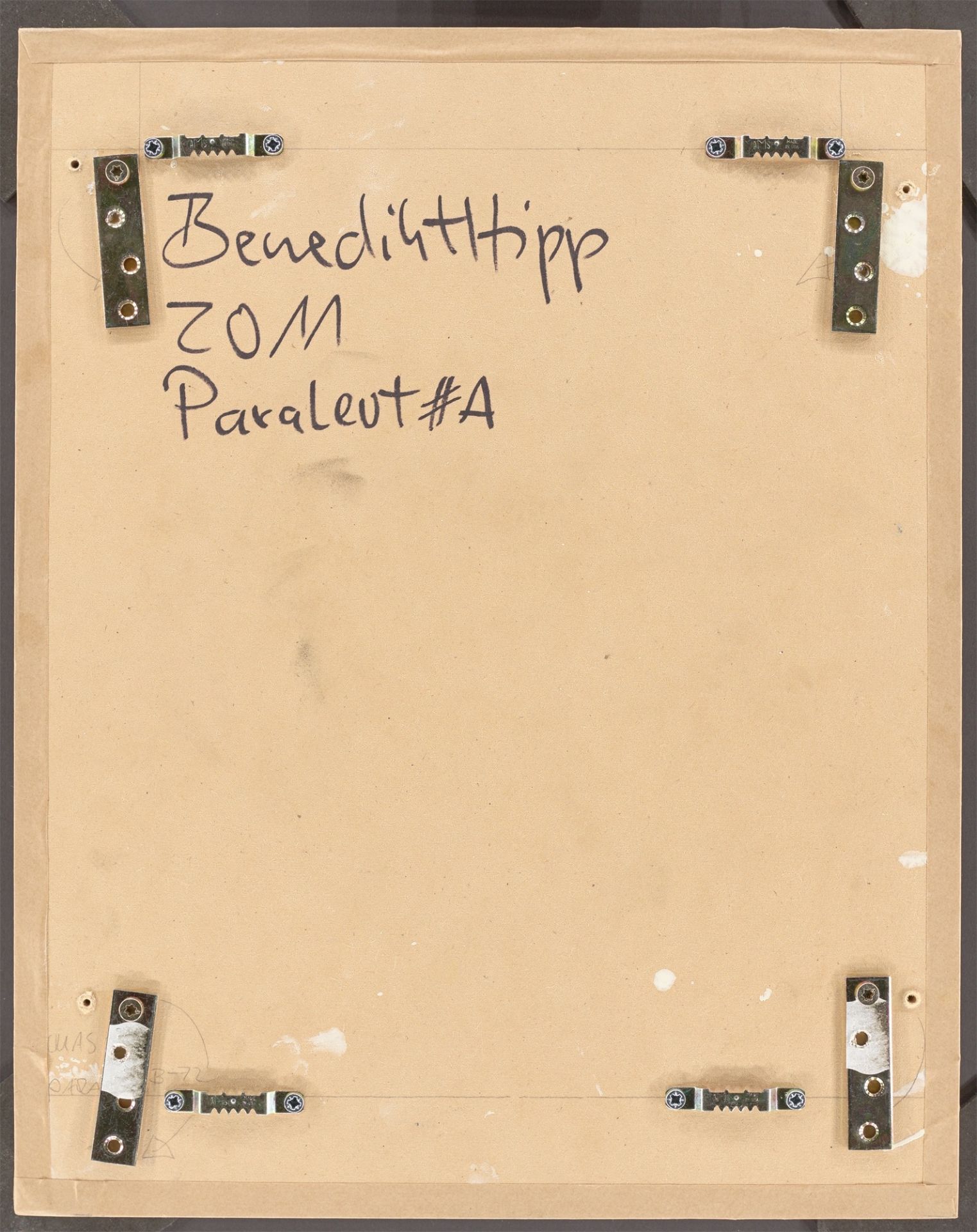 Benedikt Hipp. „Paraleut #A“. 2011 - Bild 2 aus 3