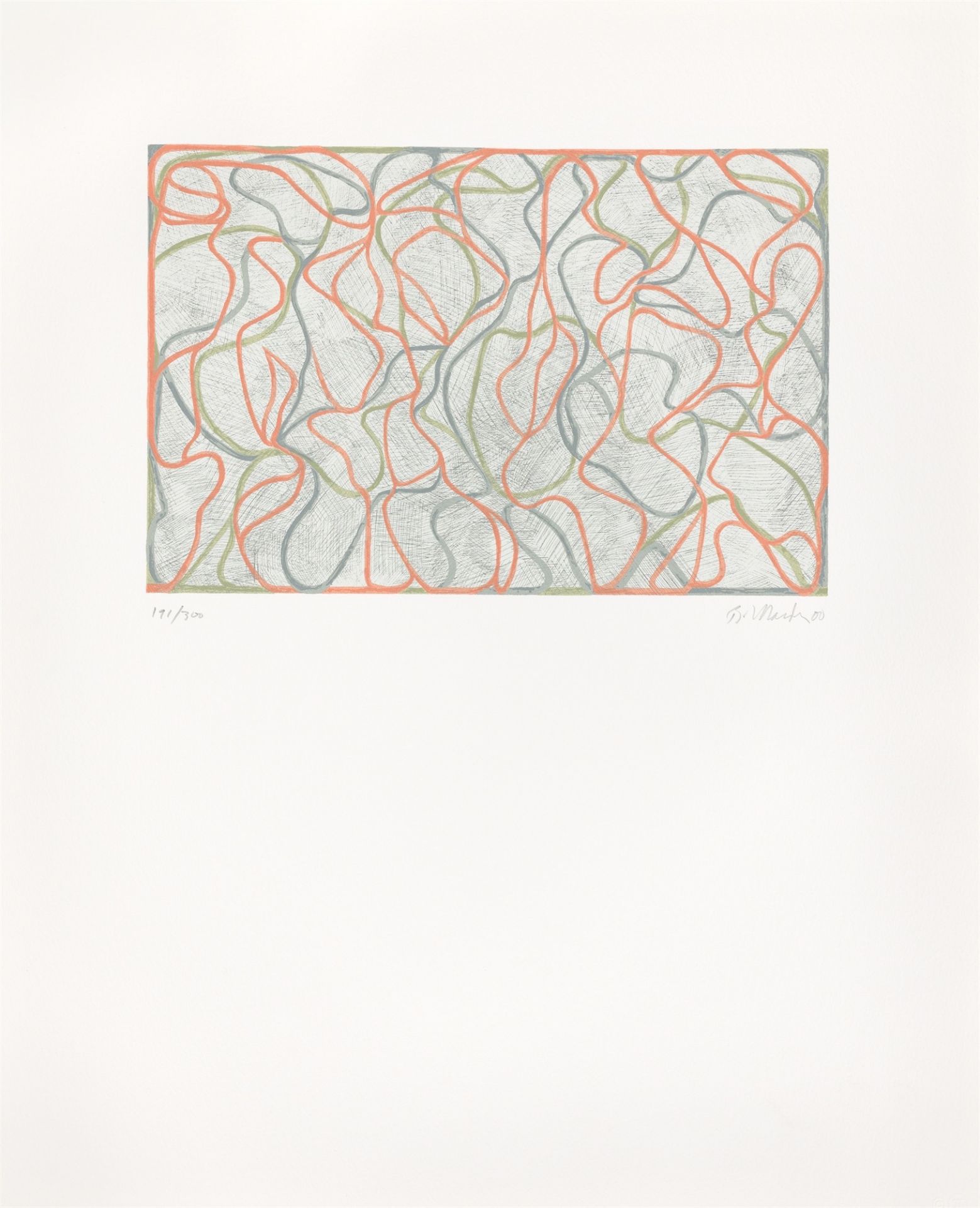 Brice Marden. „Distant Muses“. 2000