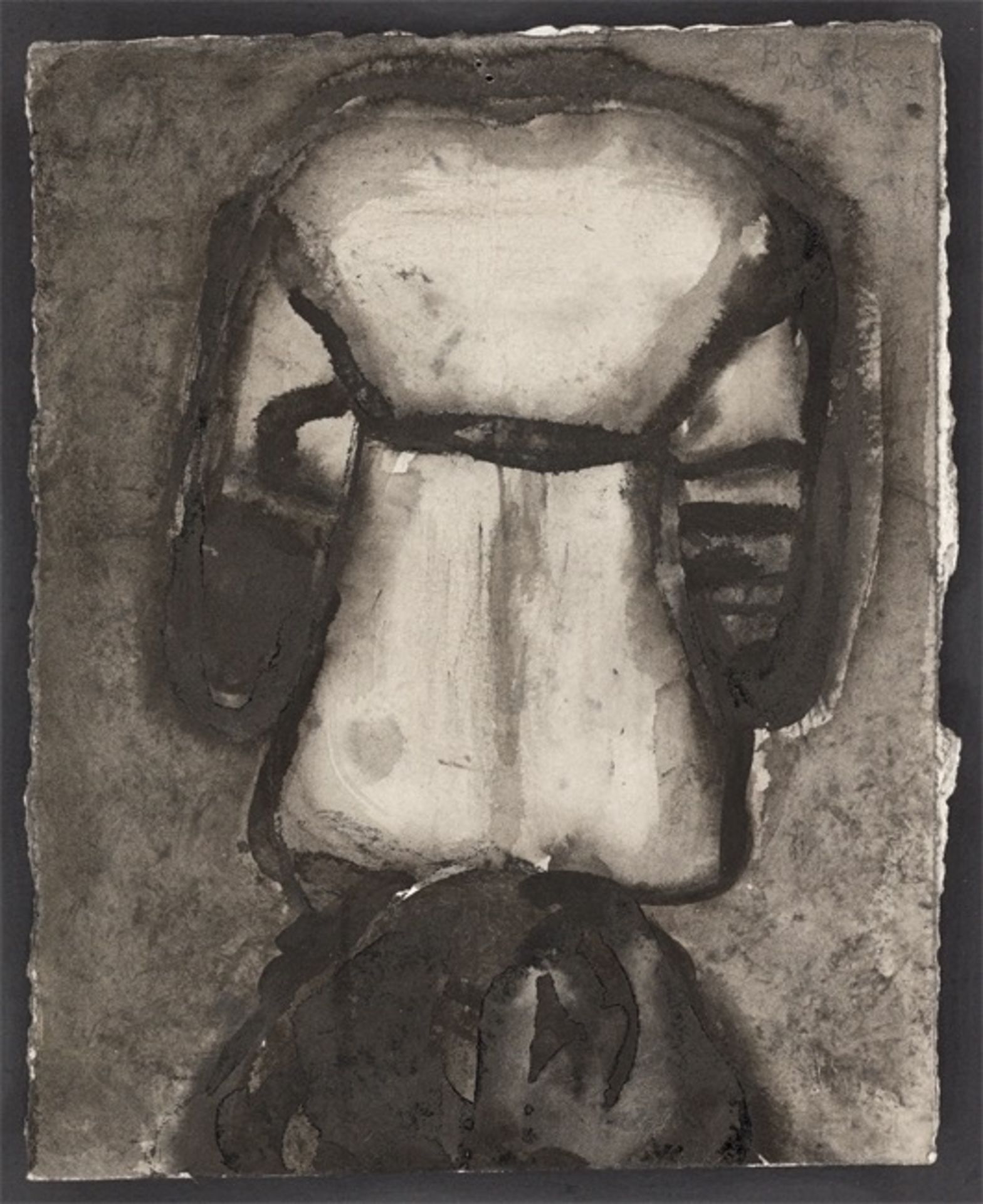 Marlene Dumas. „Back“. 1993 - Image 2 of 4