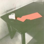 Sigmar Polke. Tisch mit umgekippter Kanne I. 1970