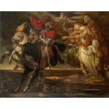Franz Johann Heinrich Nadorp. Macbeth und Banquo treffen auf die Hexen. Um 1830
