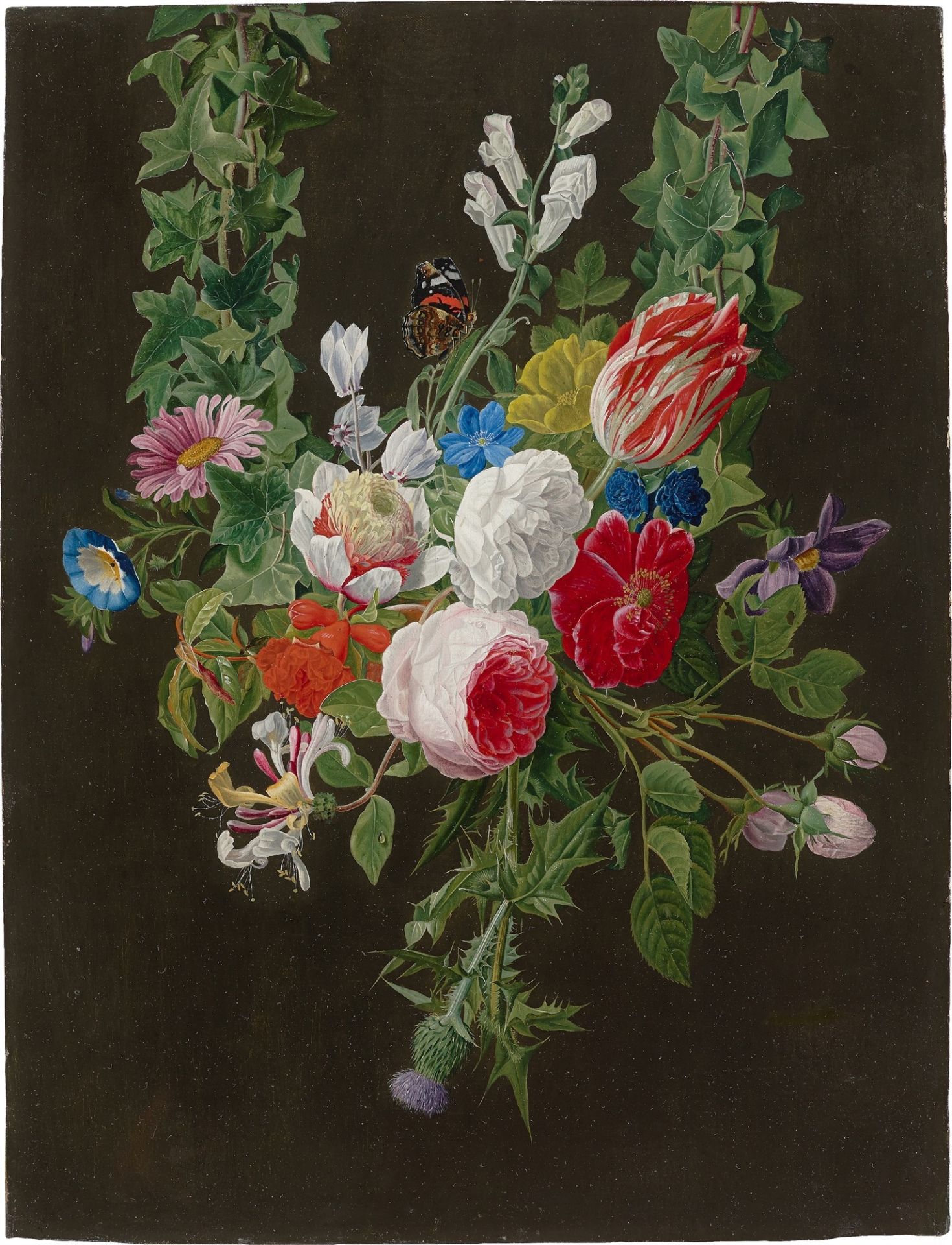 Carl Adolf Senff (?). Blumenstück.