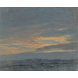 Max Pietschmann. Abendhimmel. 1900