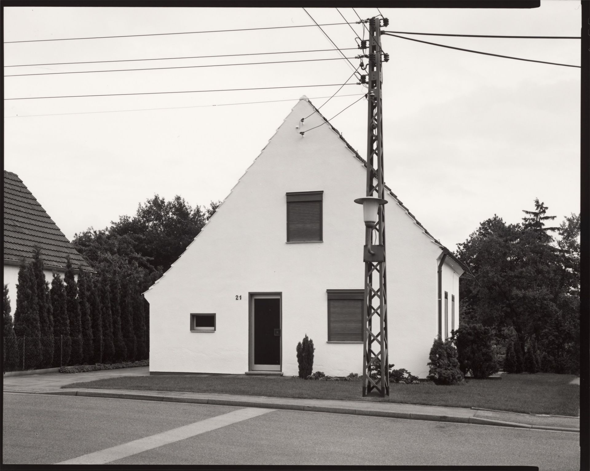 Wilhelm Schürmann. „Einfamilienhaus, 30iger Jahre, Alsdorf-Zopp“. 1980