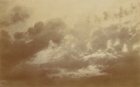 Dr. Richard Gustav Neuhauss. „Wolken-Atlas. Taf. VII, N°1. Wolkenform: Fracto-Nimbus“. 1889