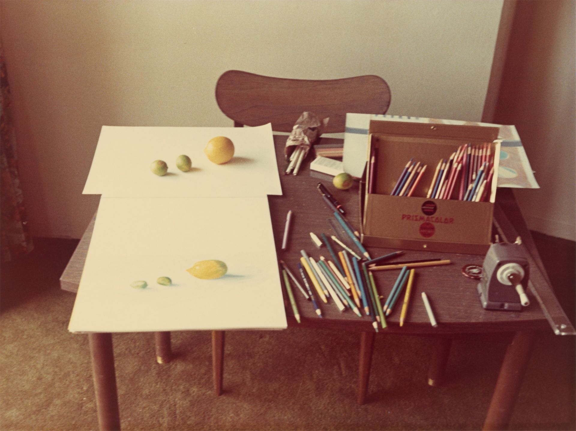 David Hockney. Two Lemons and Four Limes, Santa Monica. 1971