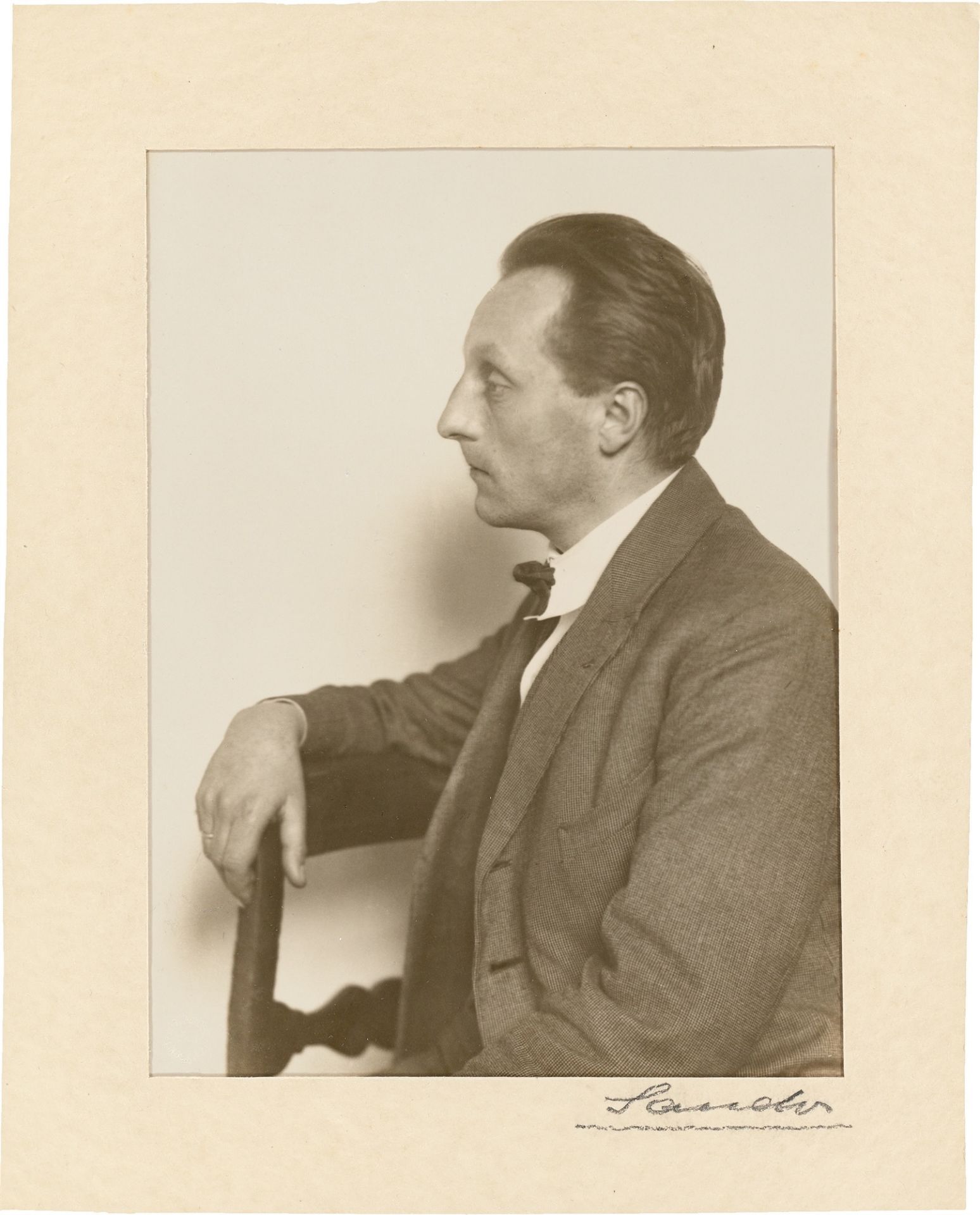 August Sander. Maler [Franz M. Jansen]. 1924/25