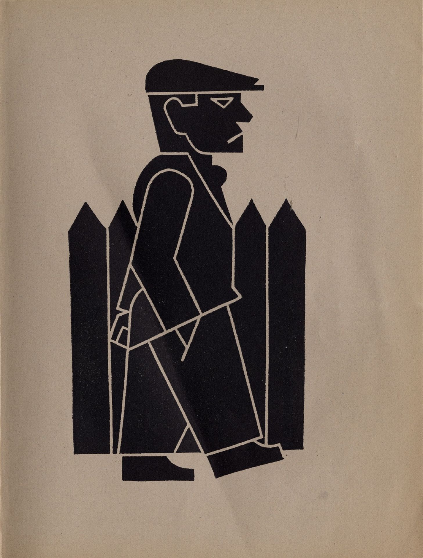 Gottfried Brockmann. „Bilderbogen der Zeit I: Arbeiter“. 1927 - Image 6 of 17