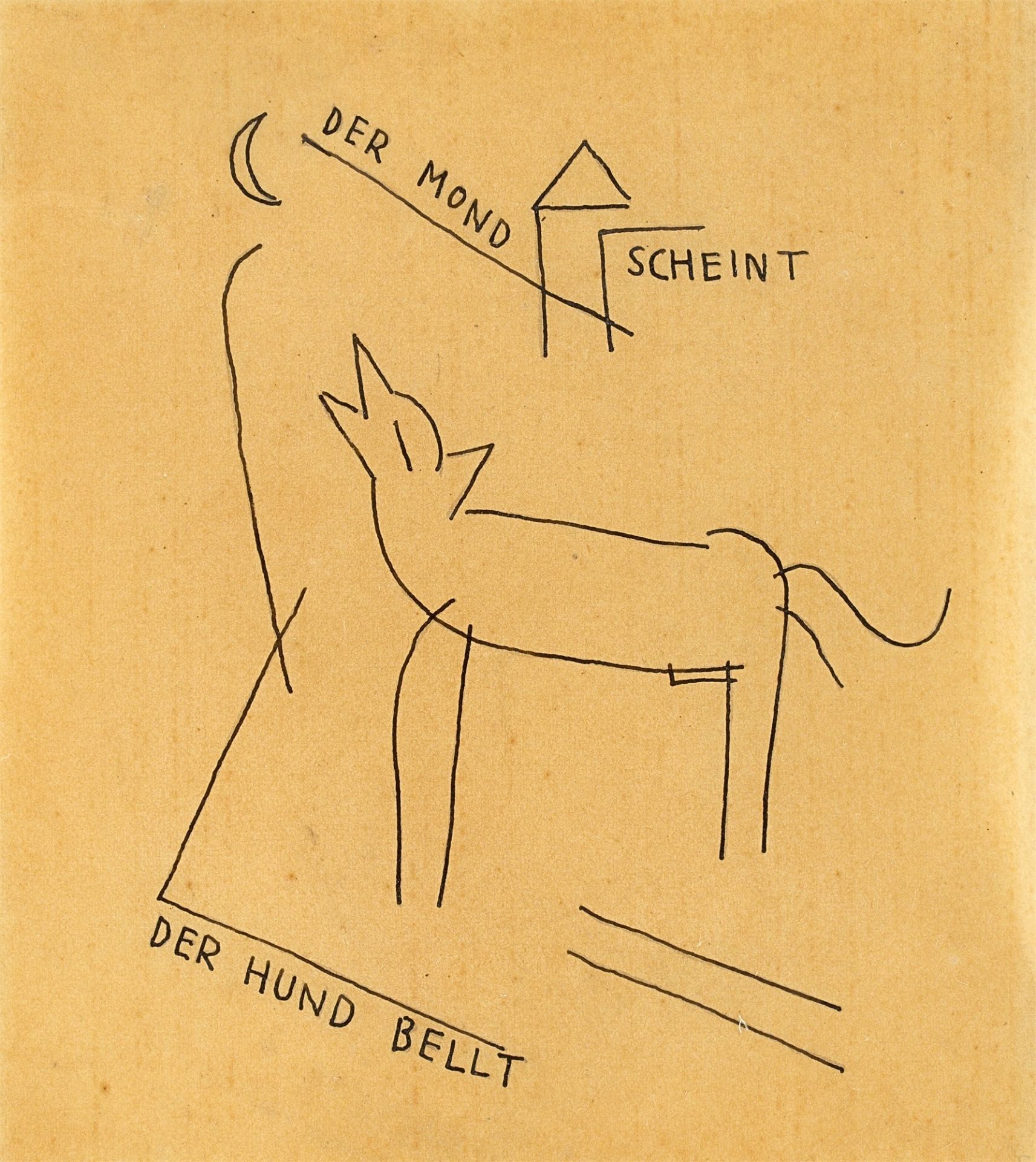 Franz Wilhelm Seiwert. „Tiere die beim Menschen wohnen“. 1922 - Image 2 of 8