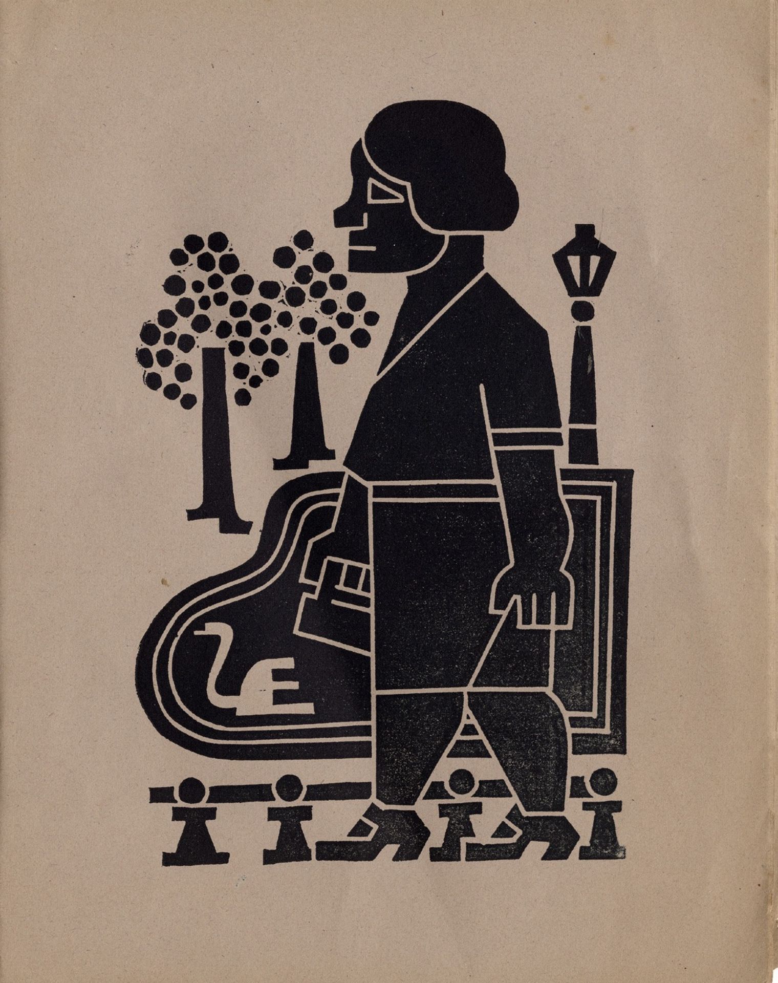 Gottfried Brockmann. „Bilderbogen der Zeit I: Arbeiter“. 1927 - Image 12 of 17