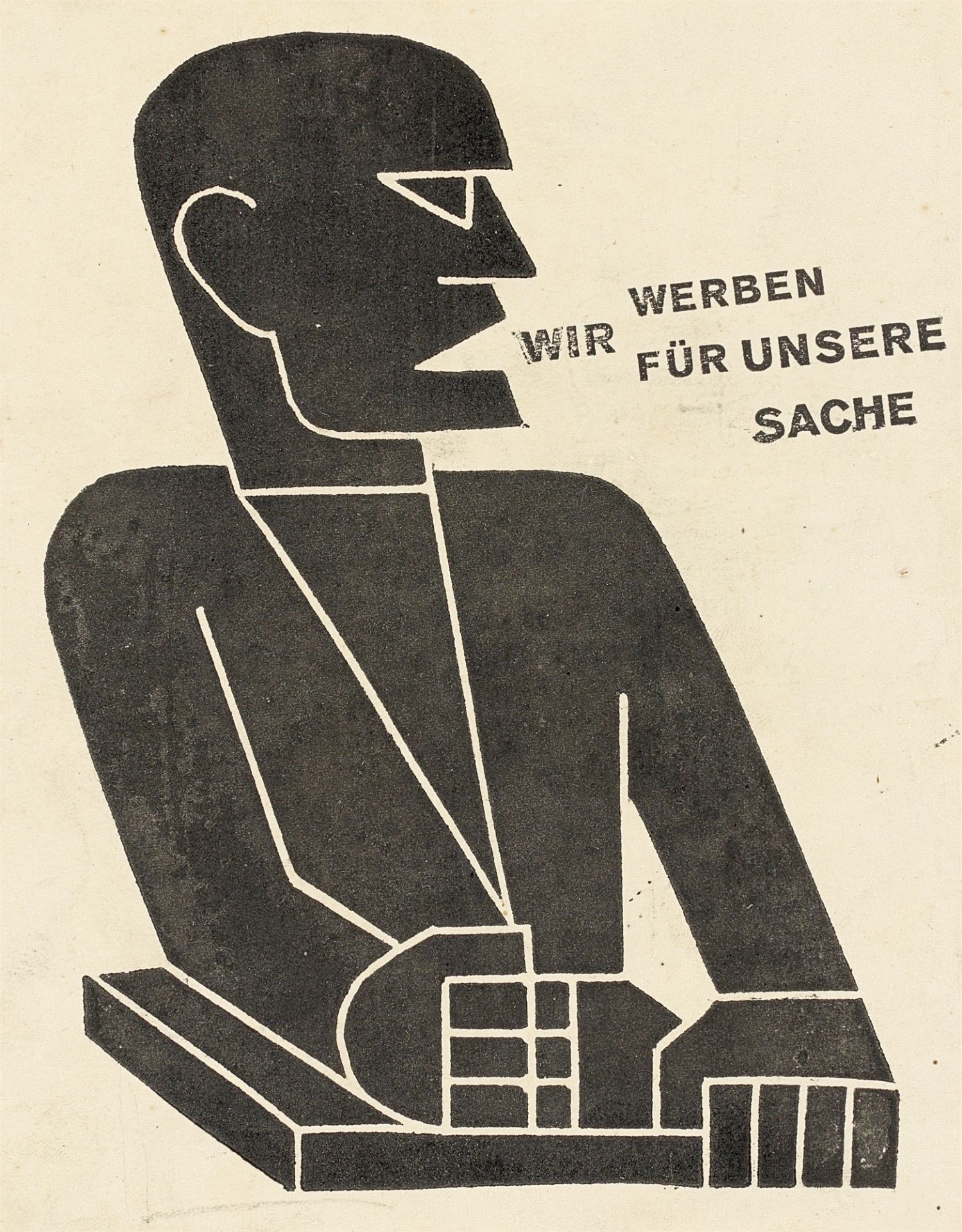 Gottfried Brockmann. „Bilderbogen der Zeit I: Arbeiter“. 1927 - Image 17 of 17