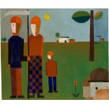 Franz Wilhelm Seiwert. „Ländliche Familie (Familie Jatho)“ („Die Landarbeiter“). 1923