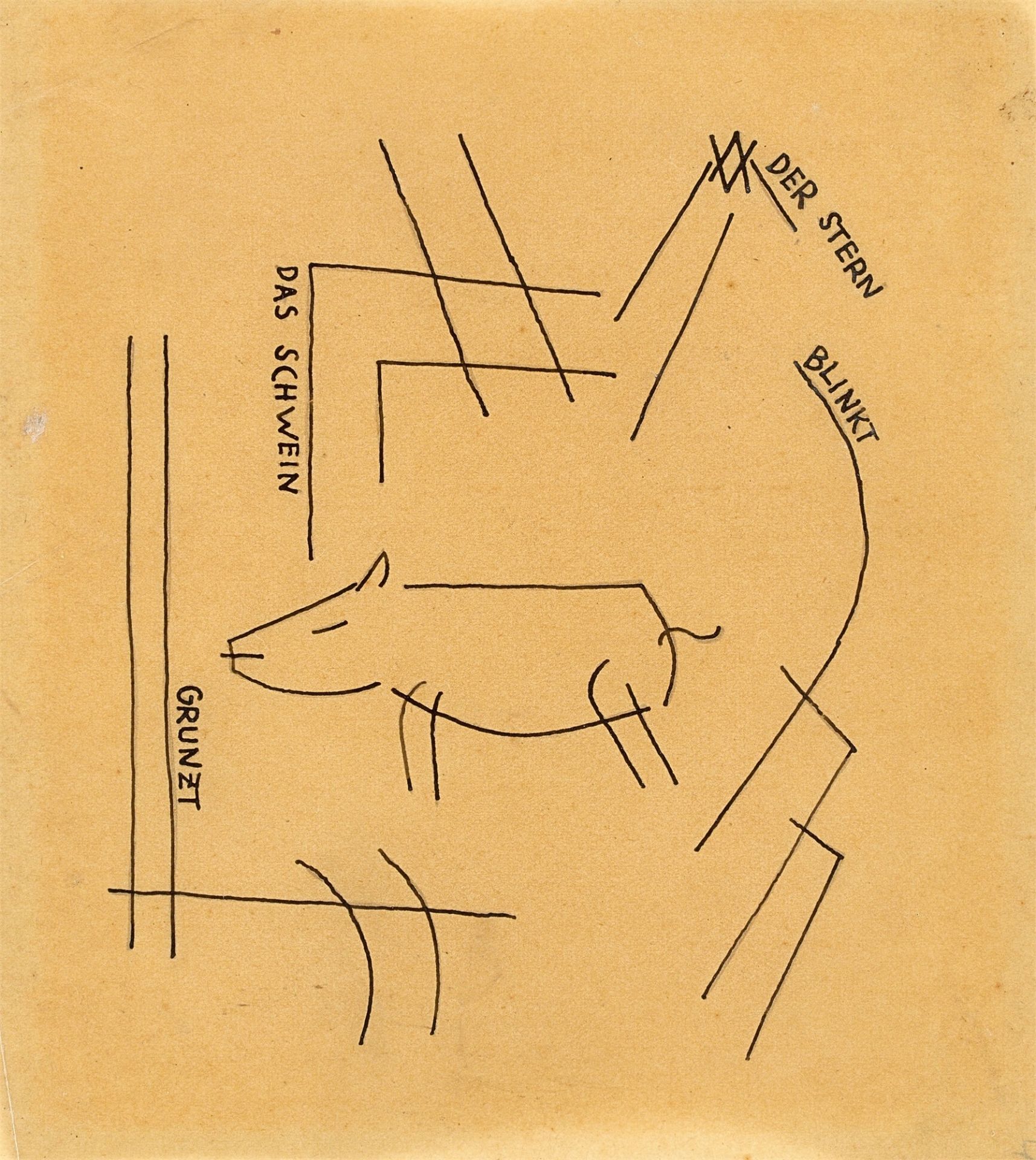 Franz Wilhelm Seiwert. „Tiere die beim Menschen wohnen“. 1922 - Bild 6 aus 8