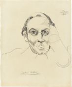 Heinrich Hoerle. „Porträt Jankel Adler“. 1932