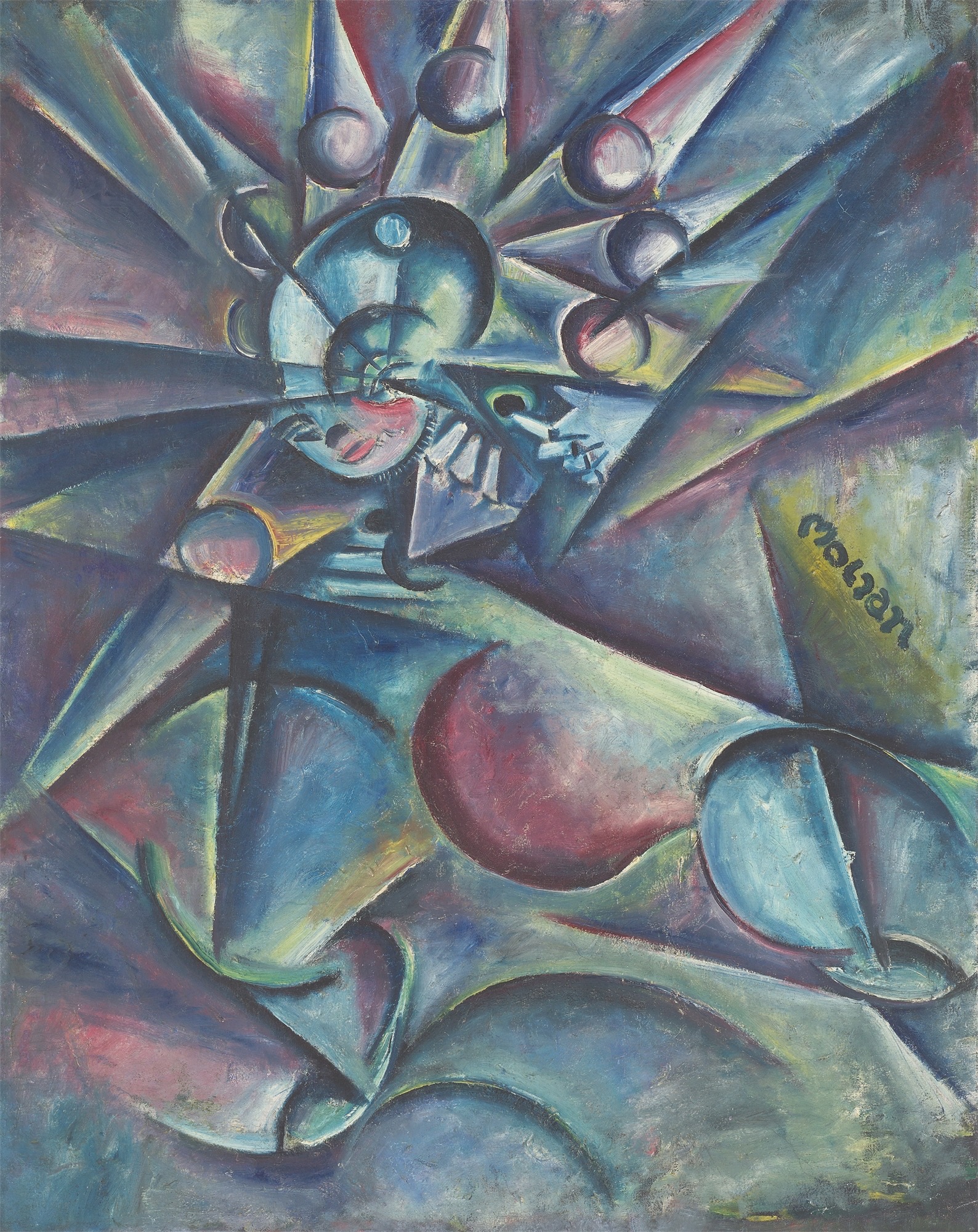 Johannes Molzahn. „Musik“. 1916