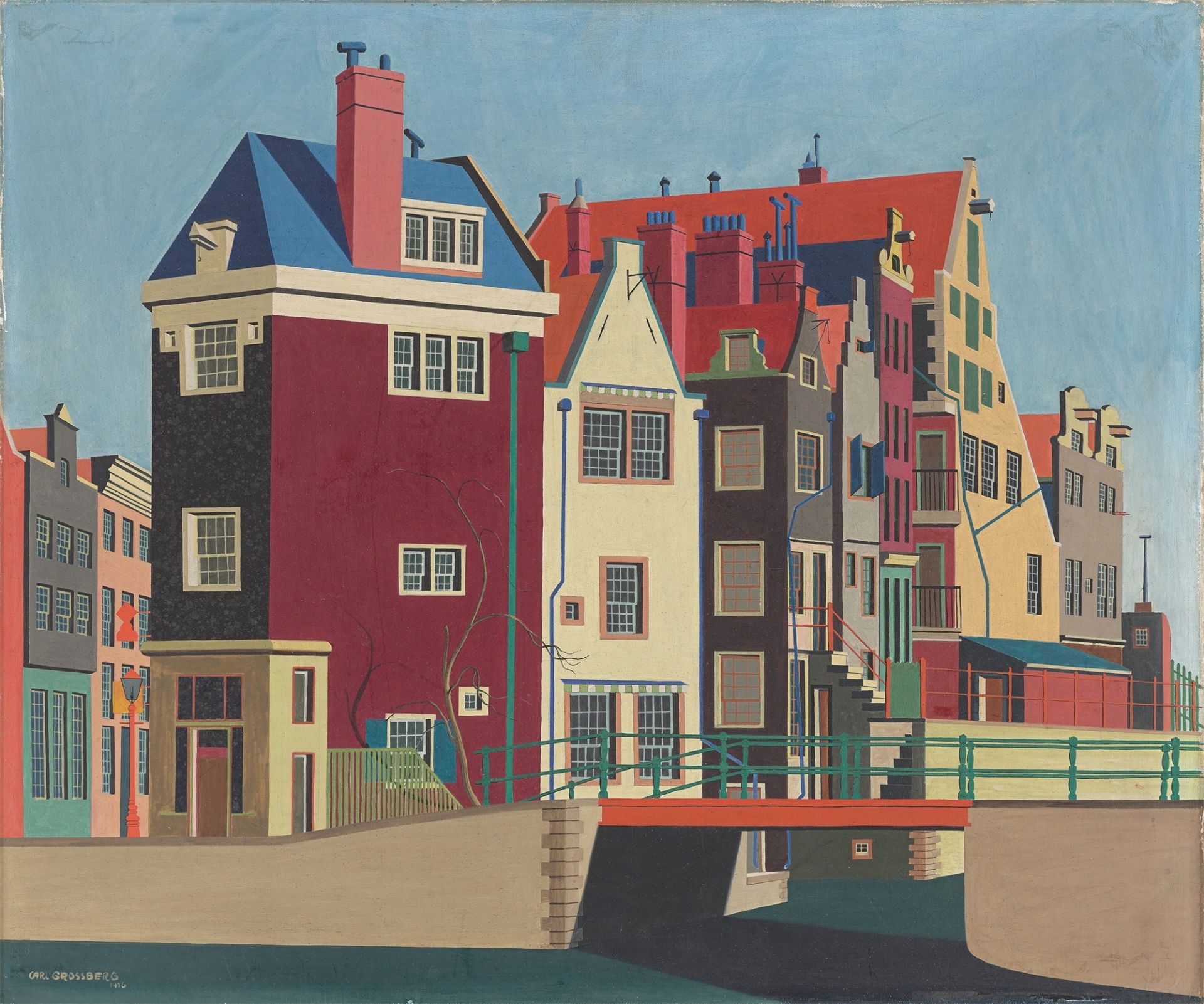 Carl Grossberg. „Amsterdam, Rokin“. 1925/26